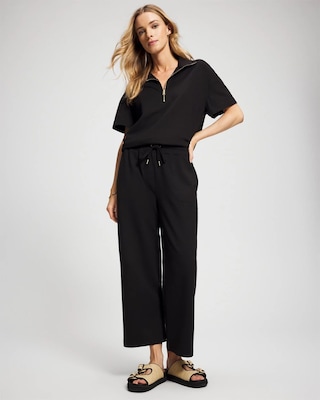 Essential Terry Crop Pants | Soma